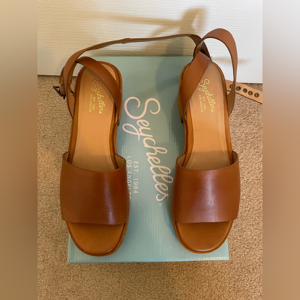 NWT Seychelles Calming Influence Platform Sandals - 8.5